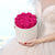 16 Natural Real Preserved Roses in Round Box Eternal